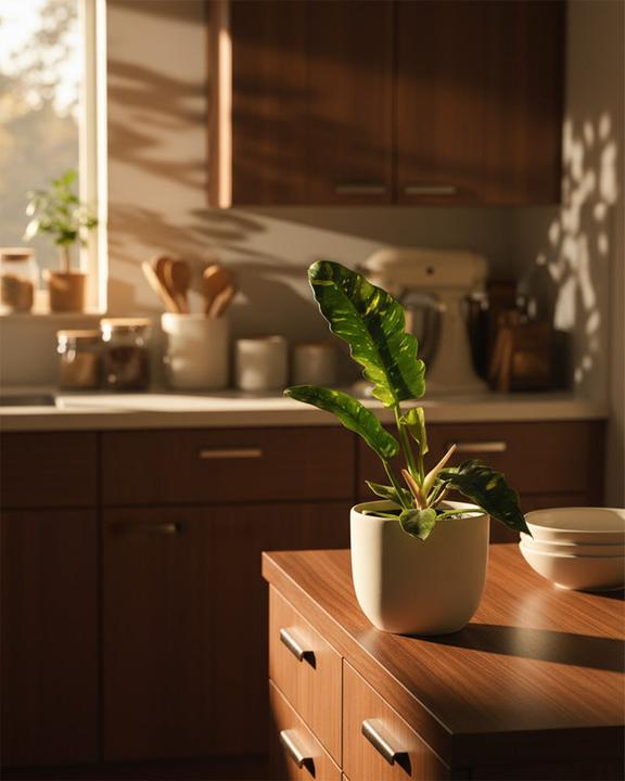Produktbild feey Schweizer Philodendron 'Ring of Fire' • (35 cm)