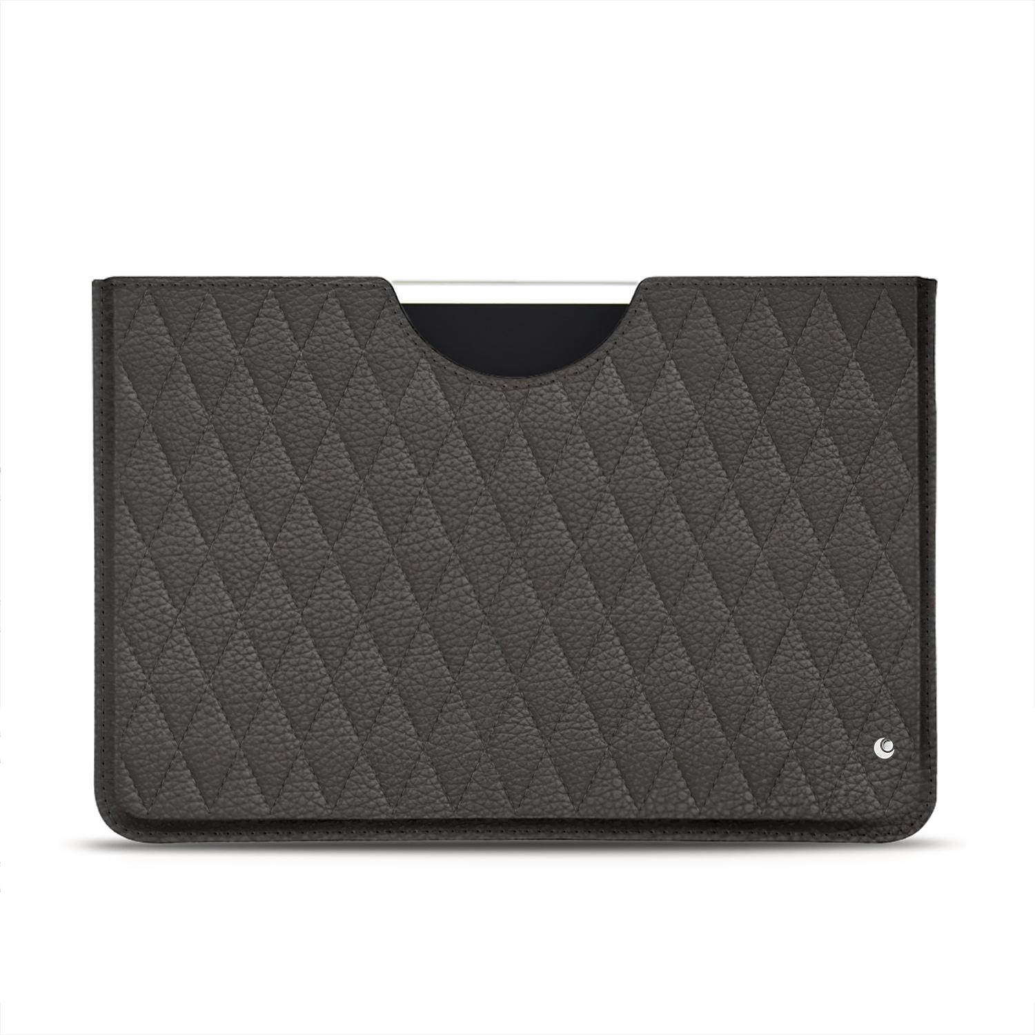 Noreve Lederschutzhülle (iPad Pro 12.9), Tablet Hülle, Grau