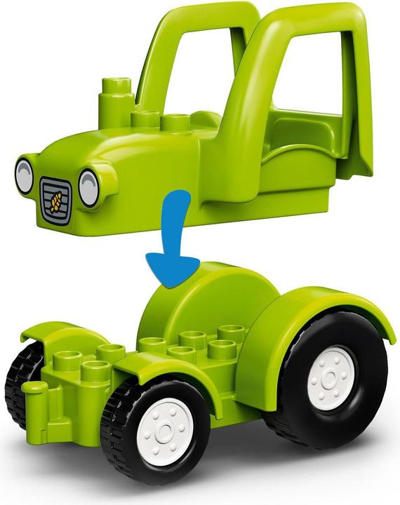 Actual product image LEGO Barn, tractor and animal care (10952)