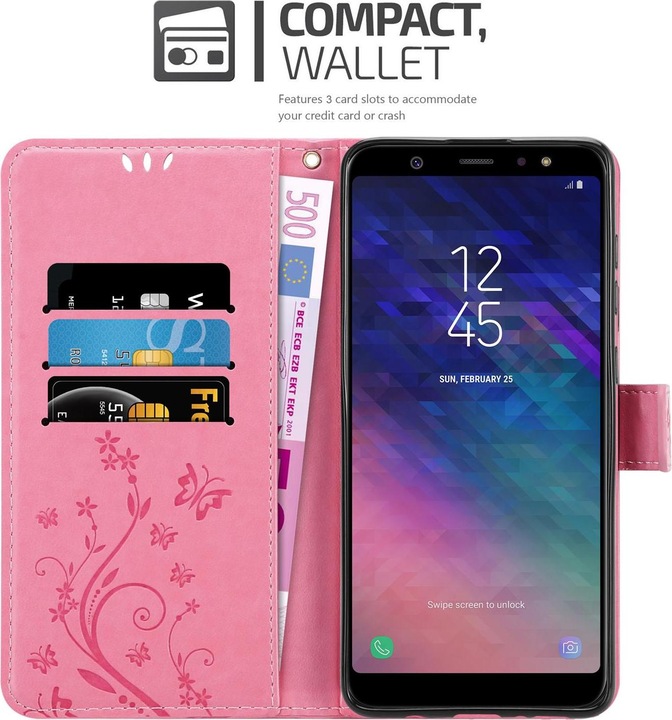 Immagine prodotto Cadorabo Copertina del libro di fiori (Samsung Galaxy A6+)