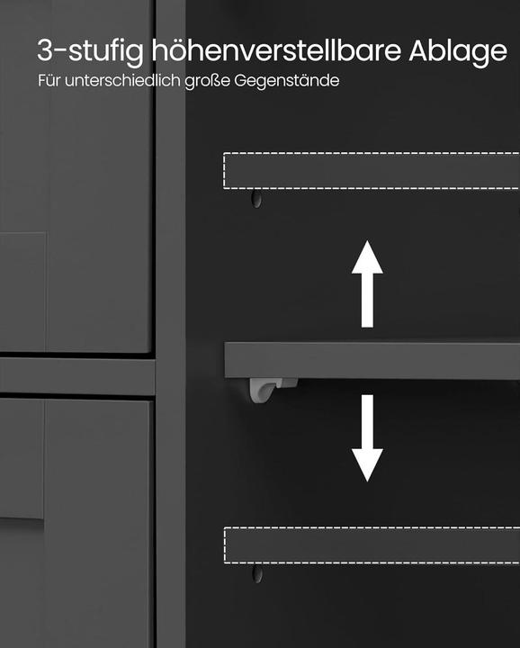 Actual product image Vasagle Bathroom cabinet (55 x 30 x 82 cm)