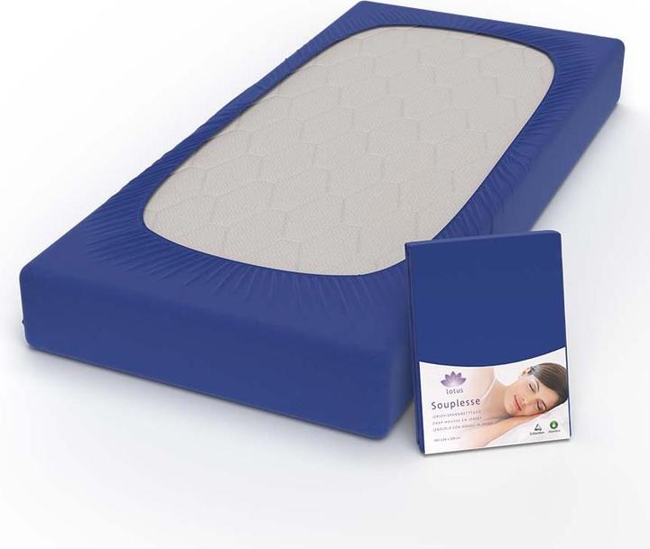 Actual product image Lotus Bettwaren Jersey fitted sheet Souplesse (200 x 220 cm)