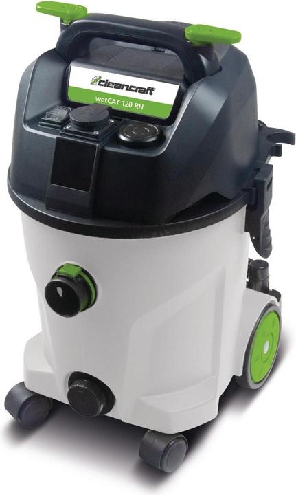 Image du produit Cleancraft Aspirateur eau et poussière wetCAT 120 RH pour l'aspiration de liquides et de particules (Aspirateur eau et poussière)