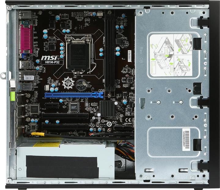 Image du produit MSI PROBOX130 023EU - Tour fine - Core i3 4160 / 3.6 GHz - RAM 4 Go - HDD 1 To - HD (4 Go, Intel Core i3-4160)