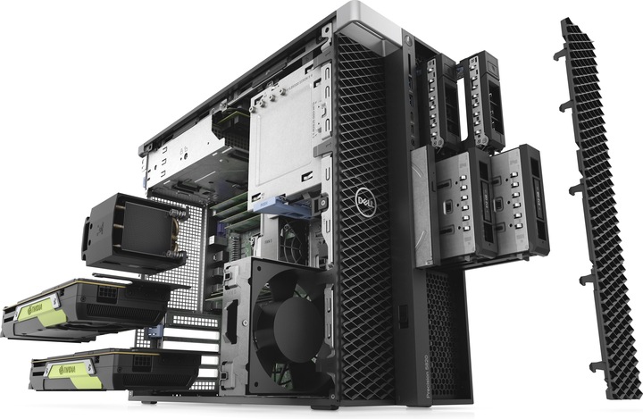 Produktbild Dell Precision 5820 (Intel Xeon W-2123, 16 GB, 512 GB, Quadro P2000)