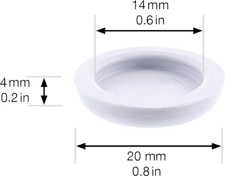 Produktbild QuickClick Hyper (Kunststoffgleiter, 4 Stk.)