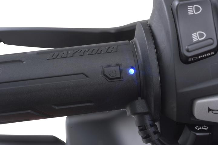 Actual product image Daytona Heated handles