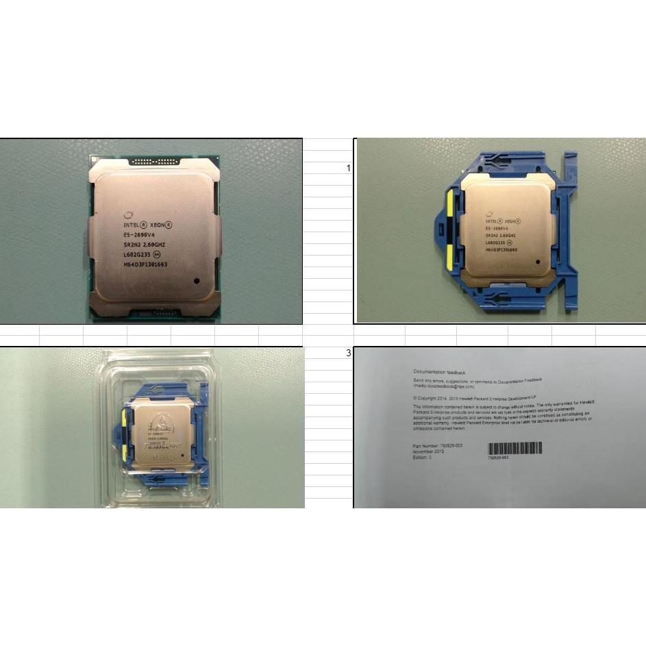 Thumbnail - HPE CPU BDW E5-2660 V4 14C (LGA 2011-v3, 2 GHz, 14 -Core), Prozessor