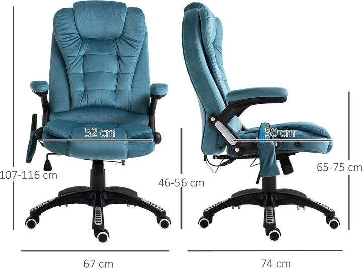 Actual product image Jamb Massage office chair (46 - 56 cm)
