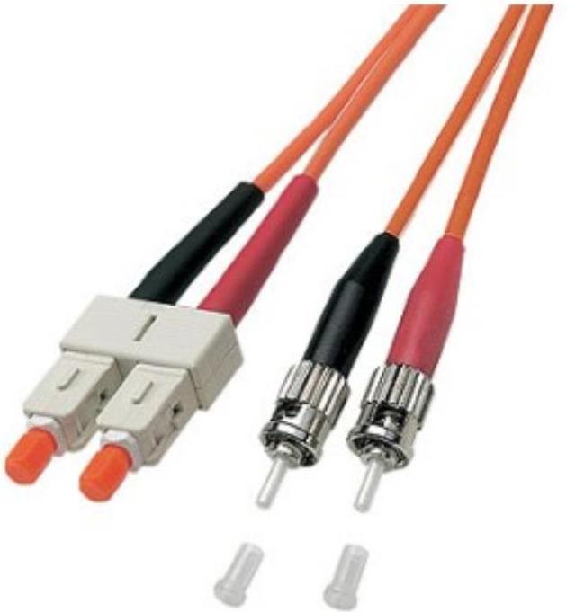 Actual product image Good Connections Fiber optic cable, 2 m, Duplex OM2 (Multimode, 50/125) ST/SC (2 m)
