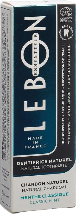 Produktbild Lebon Bio Zahnpasta Minze mit Kohle (80 ml)