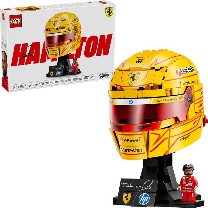 LEGO Casco Scuderia Ferrari HP Lewis Hamilton (LEGO Editions)