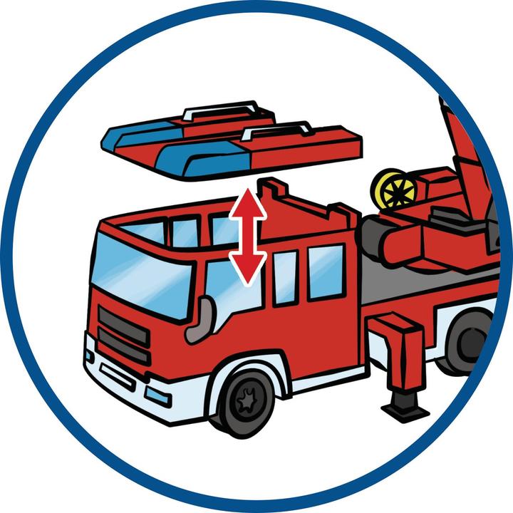 Productafbeelding Playmobil Brandweer ladderwagen (9463, Playmobil Stad Actie)