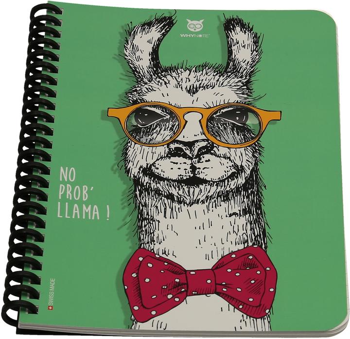 Whynote Notizbuch A5 WNBOK024 starter-kit, Lama (A5, Liniert, Harter Einband)