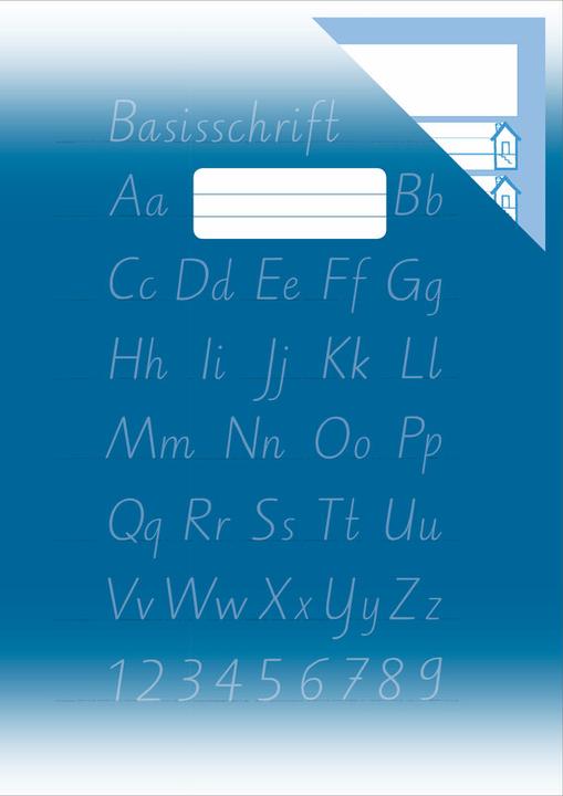 Produktbild NoName Schulheft Basisschrift mit Zeichenfeld (A4)