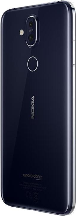 Produktbild Nokia 8.1 (64 GB, Blue, 6.18", Hybrid Dual SIM, 4G)
