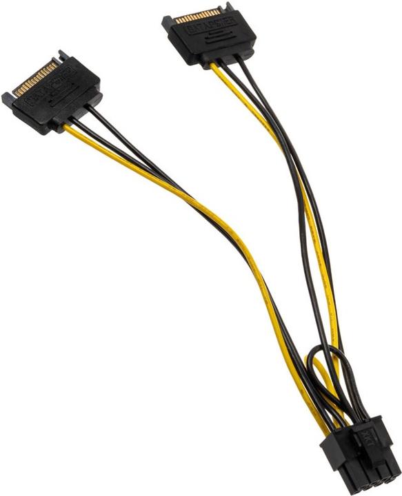 Produktbild Akasa 15-Pin-SATA (30 cm, PCIe, SATA)
