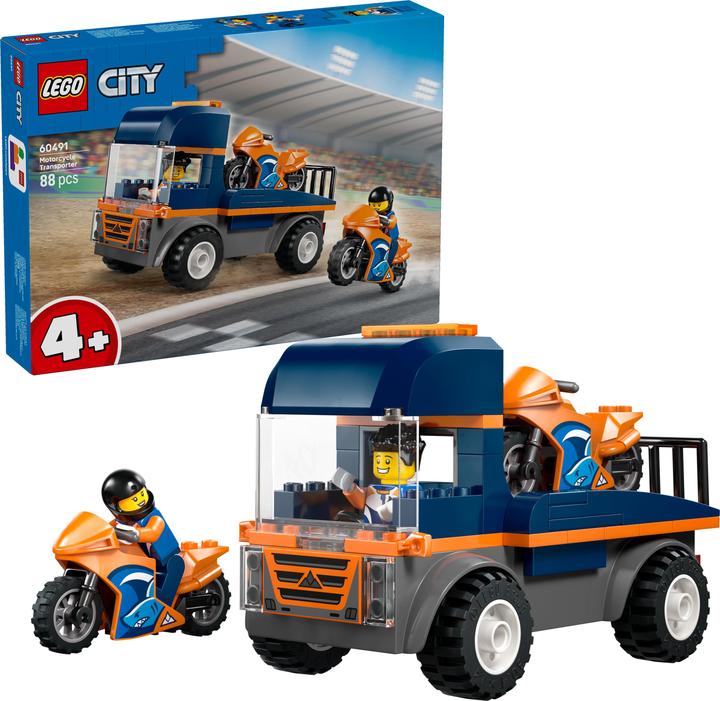 Actual product image LEGO Motorradtransporter (LEGO City)