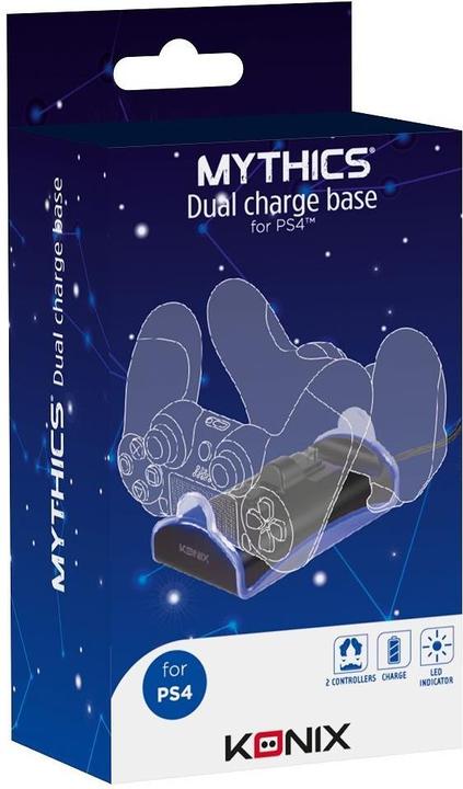 Actual product image Konix Dual Charging Station (PS4)