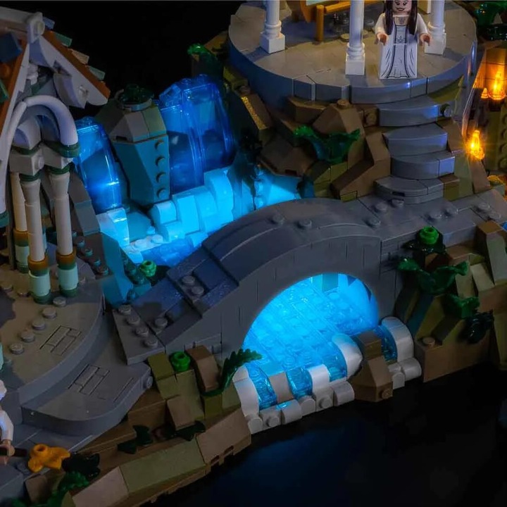 Immagine prodotto Light my bricks Kit di illuminazione a LED per LEGO 10316 Il Signore degli anelli - Gran Burrone