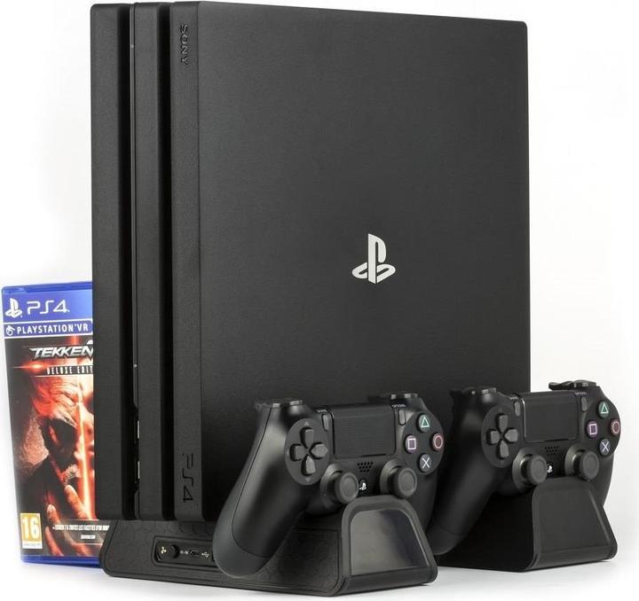 Produktbild Konix Station Mulit P4 Pro/Slim Controller-Ladestation (PS4)