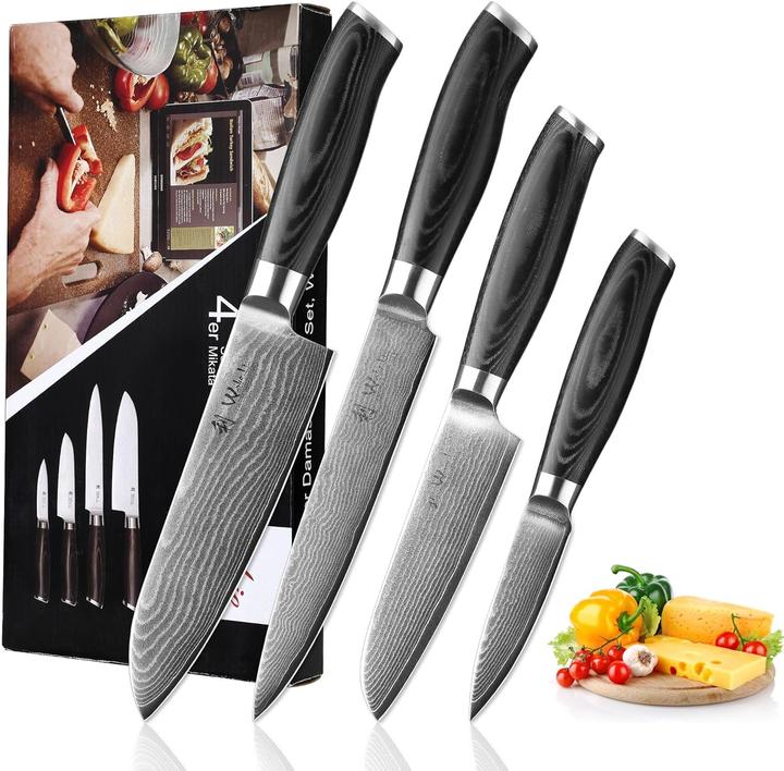 Produktbild Wakoli 4er Küchenmesser-Set (18 cm)