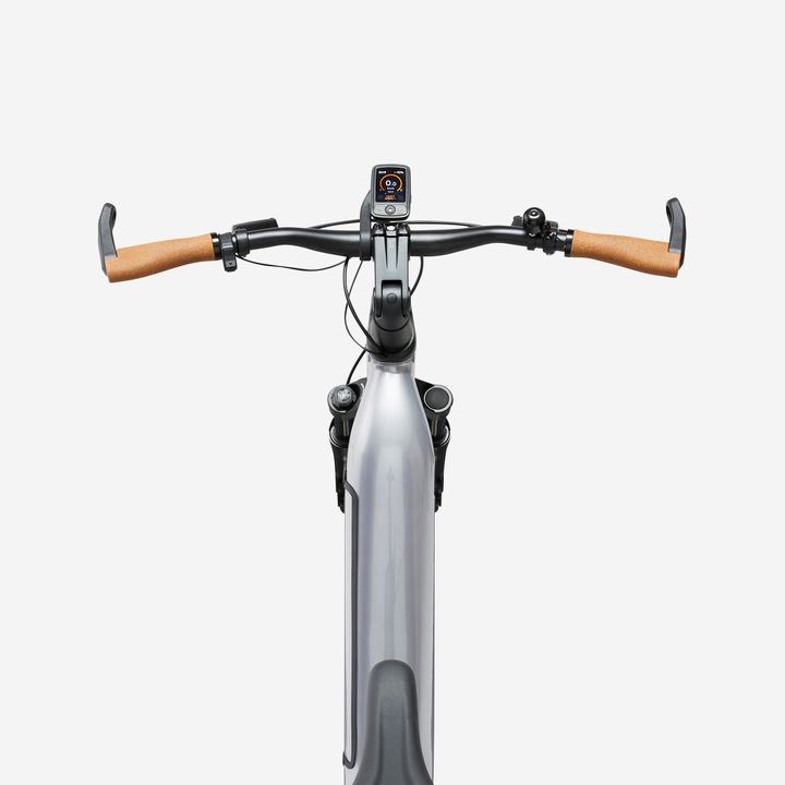Produktbild Rockrider E-Bike Trekkingrad 28 Zoll E-ACTV 900 Automatikgetriebe tiefer Einstieg - grau