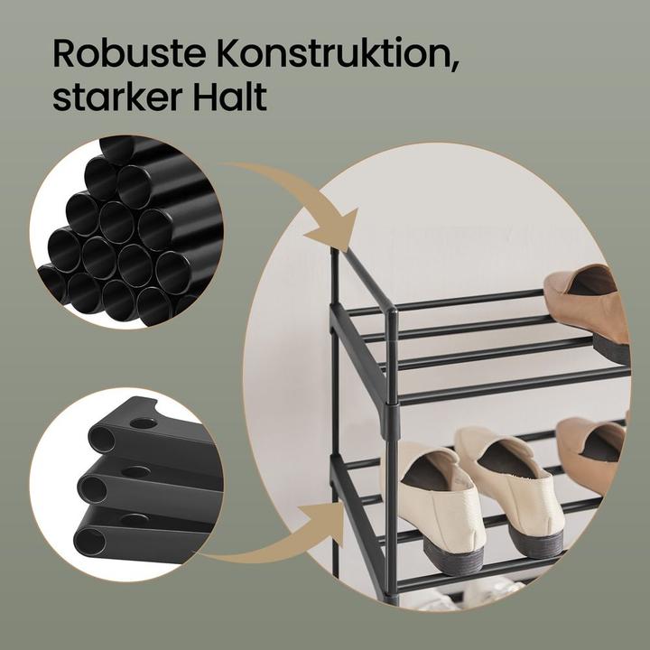 Actual product image Songmics Shoe rack (92 x 30 x 194 cm)