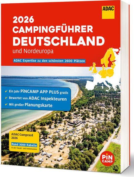 Immagine prodotto Adac Campingführer Deutschland/Nordeuropa 2026 (Tedesco, 2025)