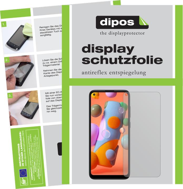 dipos I Pellicola Protettiva antiriflesso Compatibile con Samsung Galaxy M62 Pellicola di Protezione