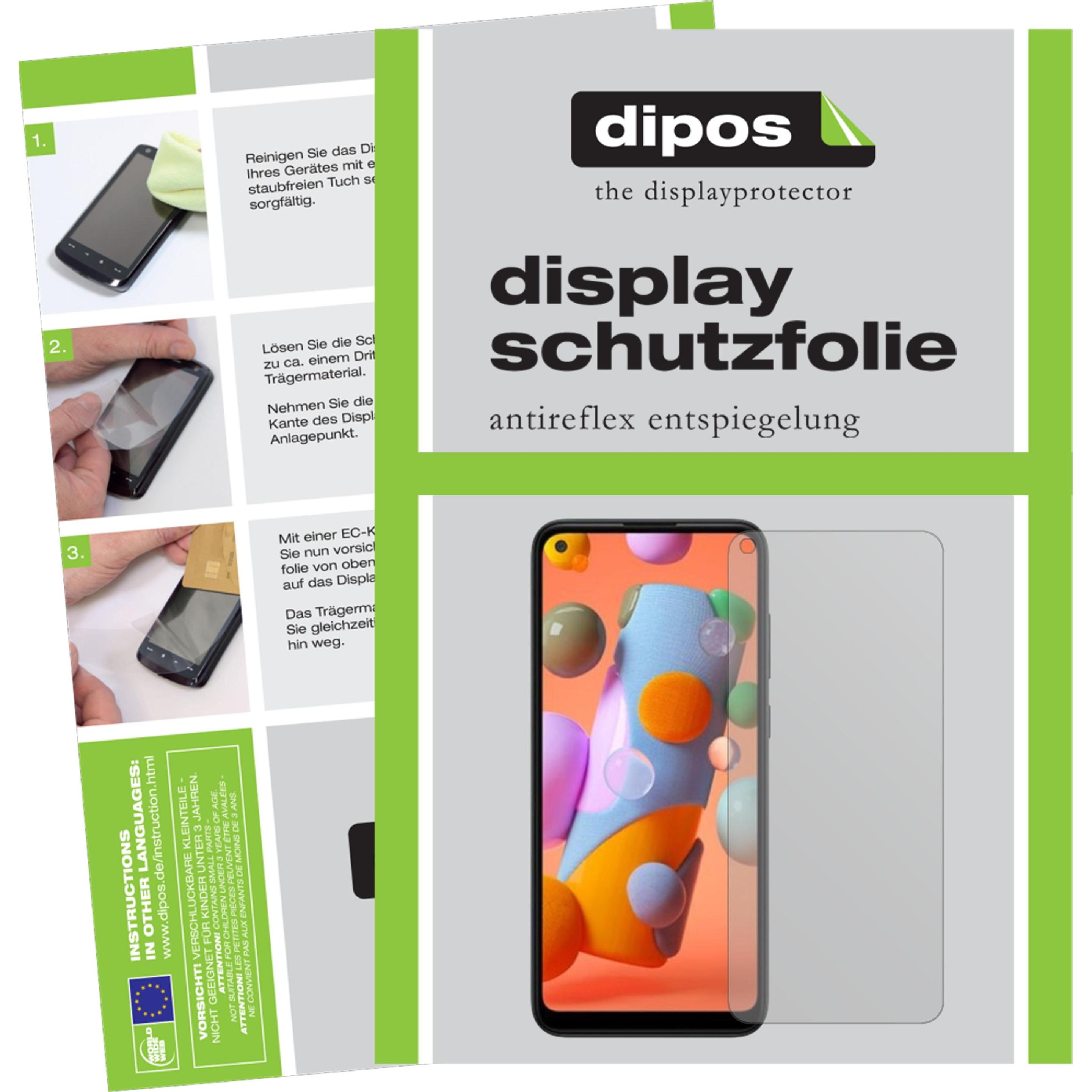 Thumbnail - Dipos Displayschutzfolie Antireflex (6 Stück, Samsung Galaxy A12), Smartphone Schutzfolie, Transparent