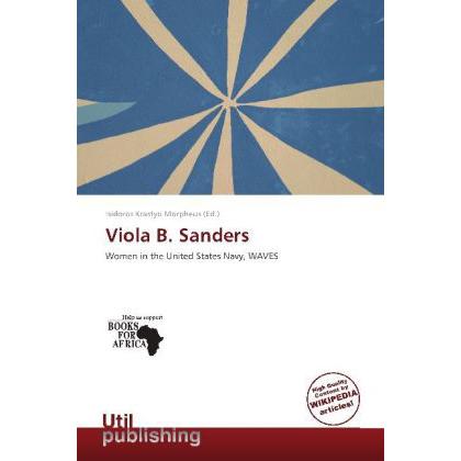 Thumbnail - Viola B. Sanders, Fachbücher