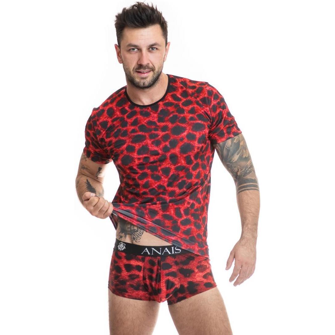 Anais, Herren, Shirt, Herren -Avage T-Shirt, Rot, (S)
