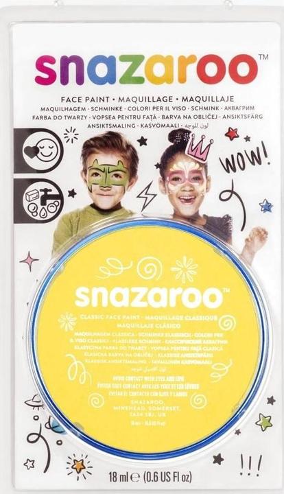 Actual product image Snazaroo Make-up colour blister