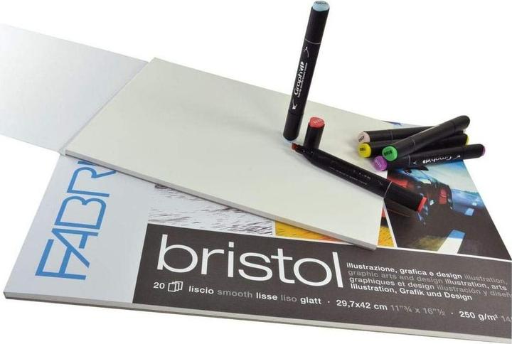 Image du produit Fabriano Bristol (A4, Blanc)