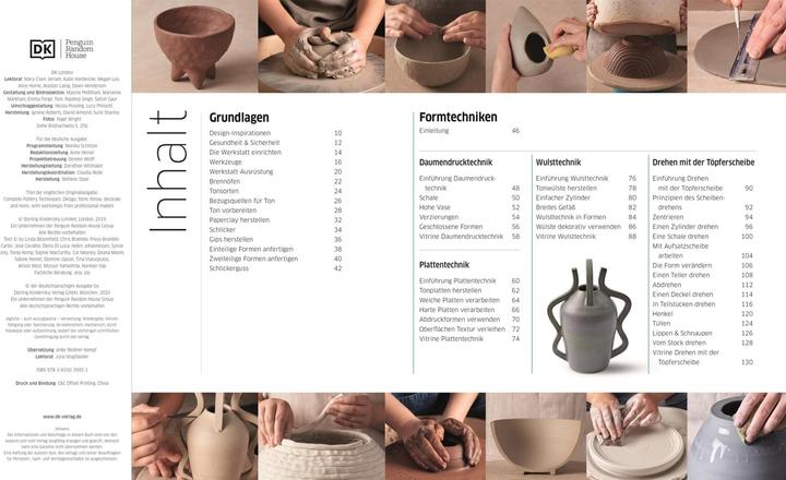 Produktbild Töpfern wie ein Profi (Deutsch, Anke Wellner-Kempf, 2020)