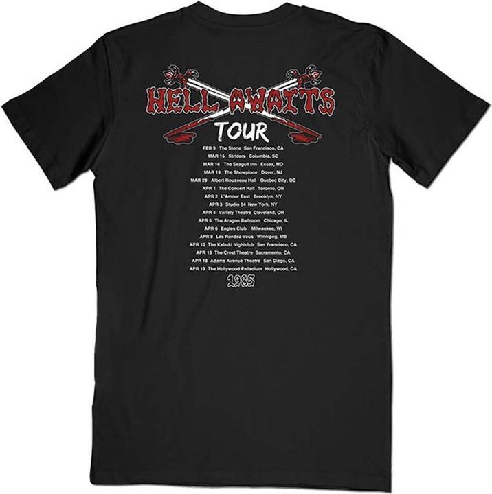 Produktbild Universal Textiles Hell Awaits Tour TShirt (S)