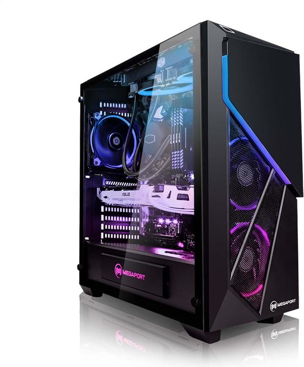 Produktbild Megaport Gaming PC Intel Core i7-12700KF • GeForce RTX3070 • 79-DE (Intel Core i7-12700KF, 16 GB, 1000 GB)