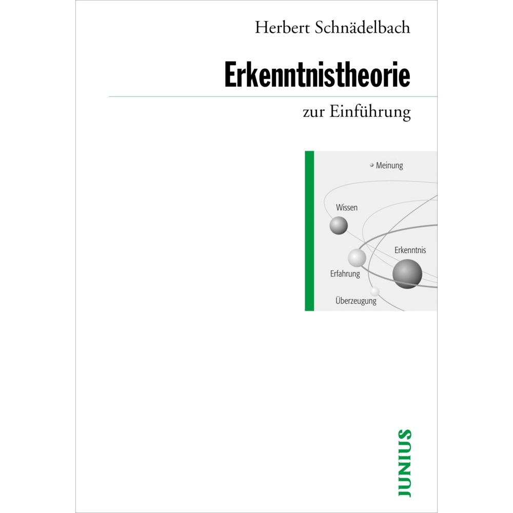 Erkenntnistheorie zur Einführung, Fachbücher von Herbert Schnädelbach