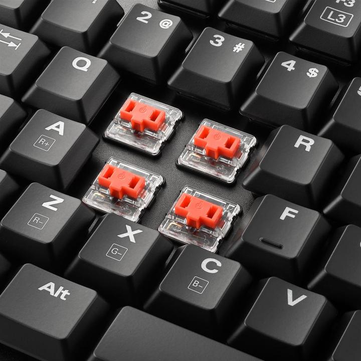 Produktbild Sharkoon purewriter rgb gaming-tastatur (US, Kabelgebunden)