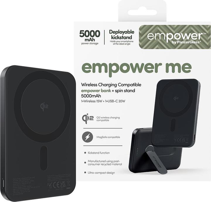 Immagine prodotto PanzerGlass banco di rotazione per l'empowerment (5000 mAh, 20 W, 18.50 Wh)