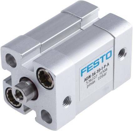 Actual product image Festo Compact Double Acting Cylinder 16x10 mm