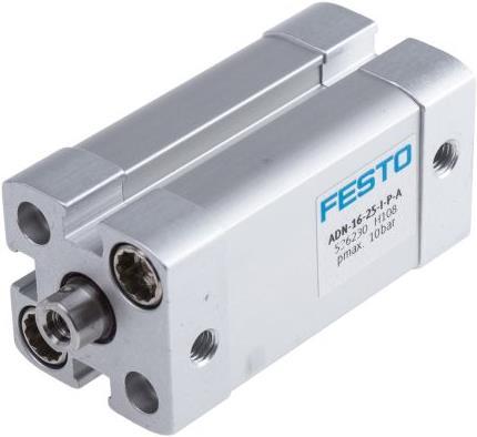 Actual product image Festo Compact Double Acting Cylinder 16x25 mm