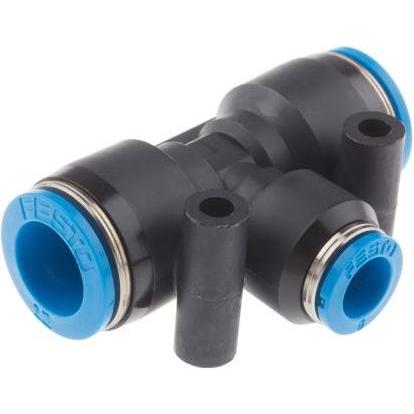 Festo, Accessori per viti, Push in T Connector, 12mm, 8mm