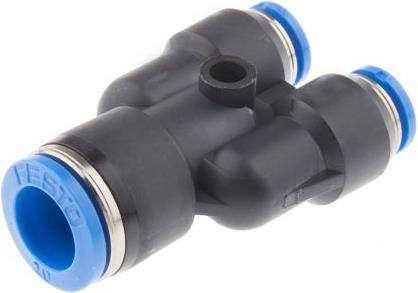 Actual product image Festo Push in Y Connector, 10mm, 6mm