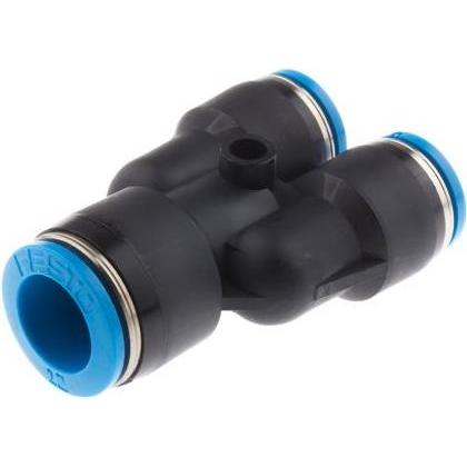 Festo, Accessori per viti, Push in Y Connector, 12mm, 10mm