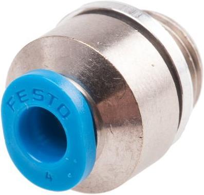 Produktbild Festo Push-in Fitting, Male G1/8, 4mm, Hex (Rohrverschraubung)