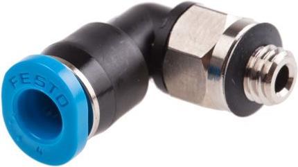 Image du produit Festo Push-in Elbow Fitting, Male M5, 4mm (Connexion angulaire)