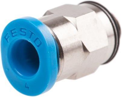 Produktbild Festo Push-in Fitting, Male M5, 4mm (Rohrverschraubung)