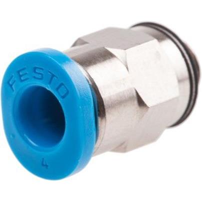 Thumbnail - Festo, Rohrverbindungstechnik, Push-in Fitting, Male M5, 4mm (Rohrverschraubung)